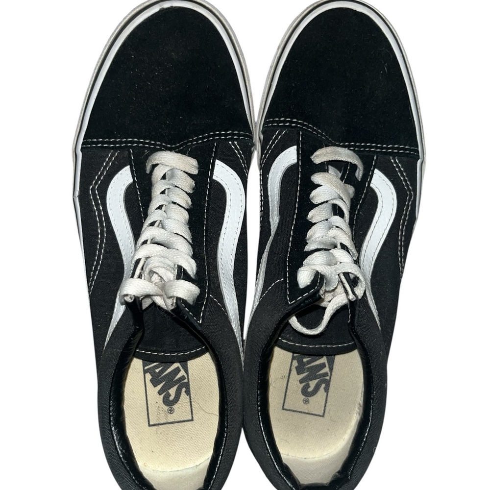 Vans Black and White Classic Sneakers
